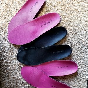 Superfeet shoe inserts, 3 for 1